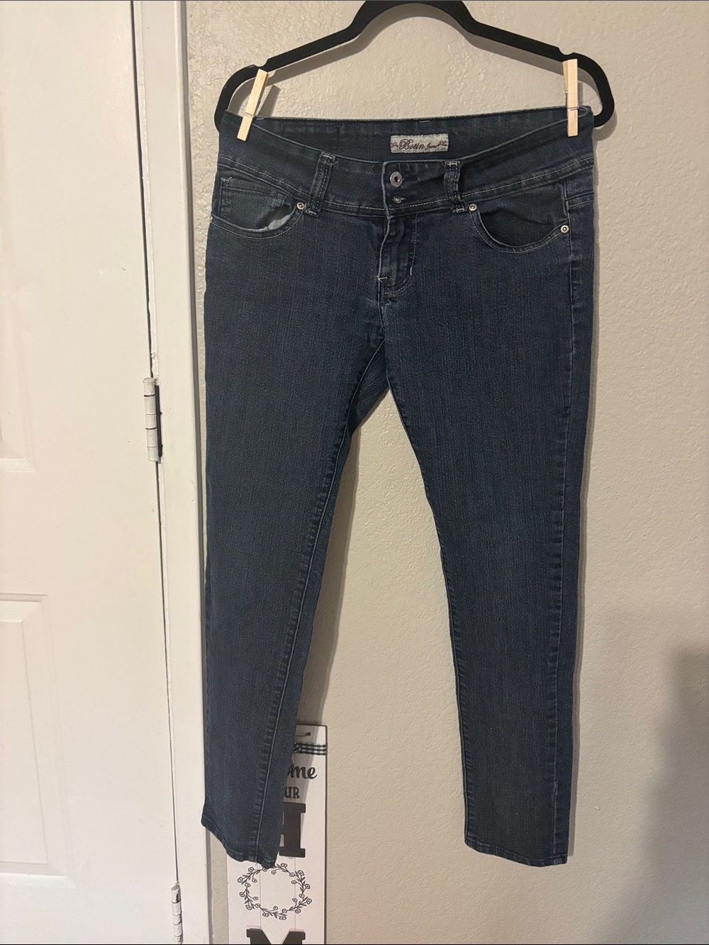 Botin Jeans Dark Wash Denim Pants